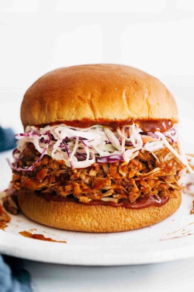 BBQ Jackfruit Sandwich