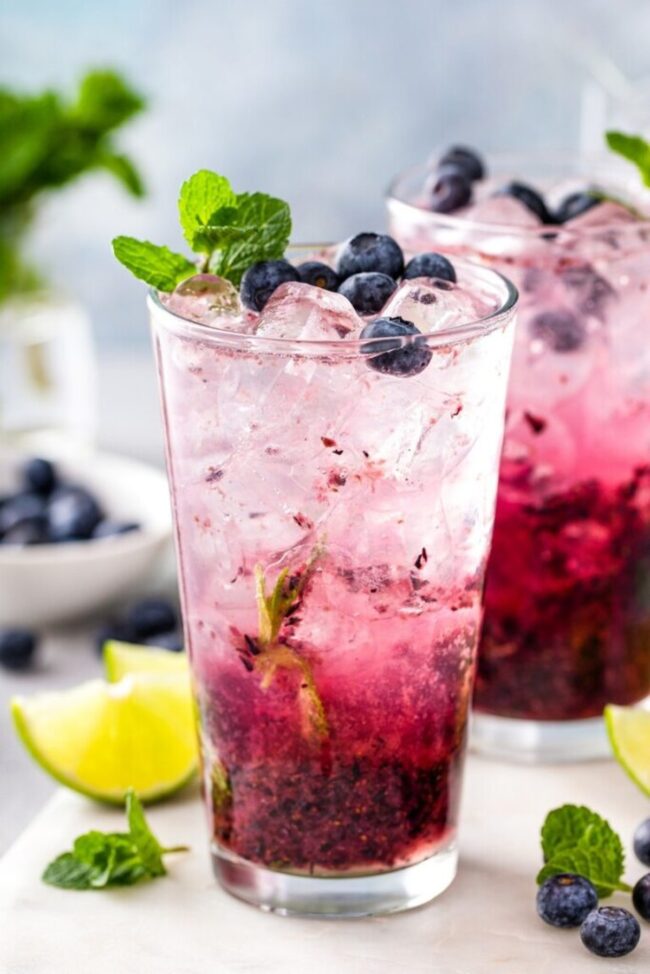 Blueberry Mojito