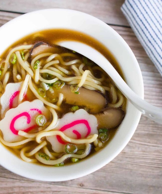 Saimin (Hawaiian Noodle Soup)