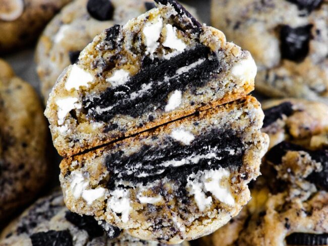 Oreo Stuffed Cookies