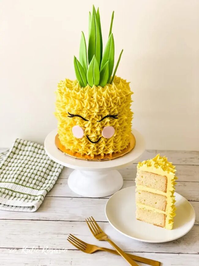 Tropical Pineapple Cake