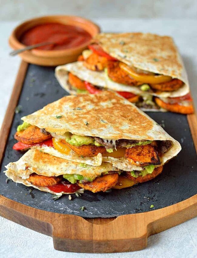 Veggie Loaded Quesadilla