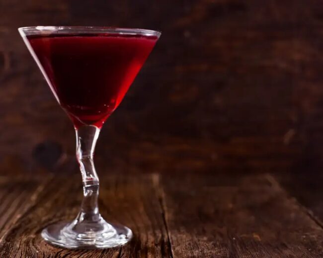 Vampires Kiss Martini