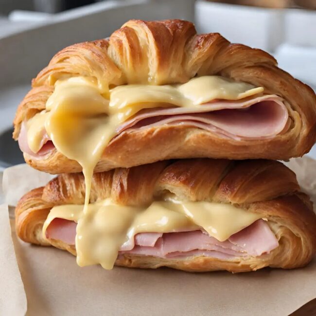 Ham and Swiss Croissant