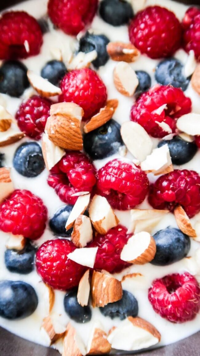 Greek Yogurt with Berries and Nuts