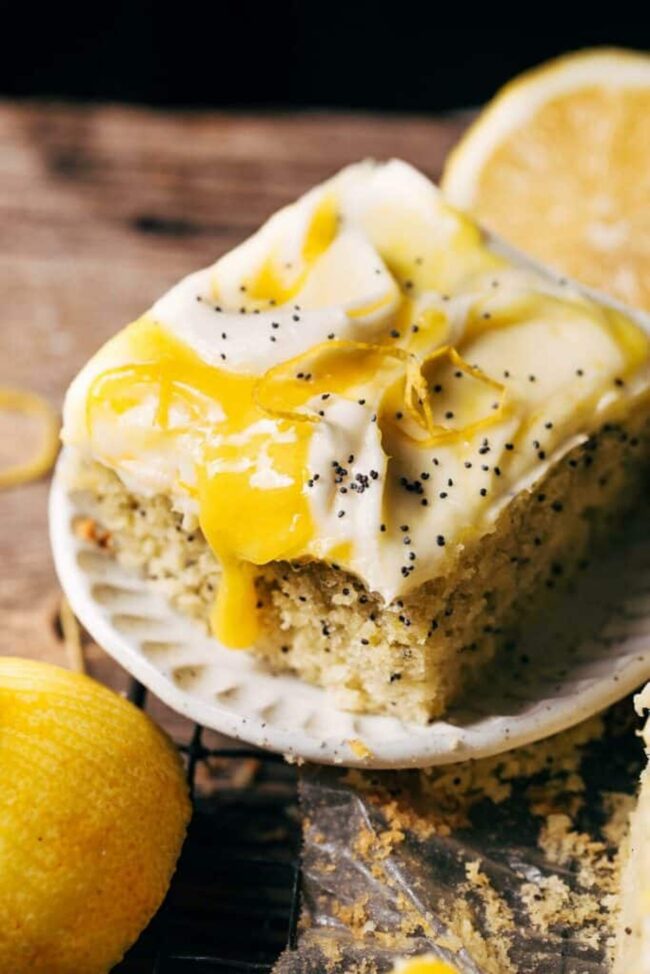 Lemon Poppy Seed Cake