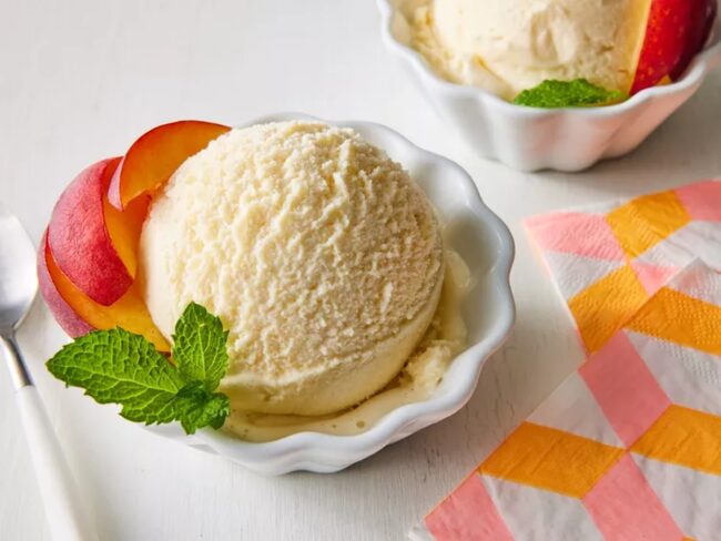 Peach Ice Cream