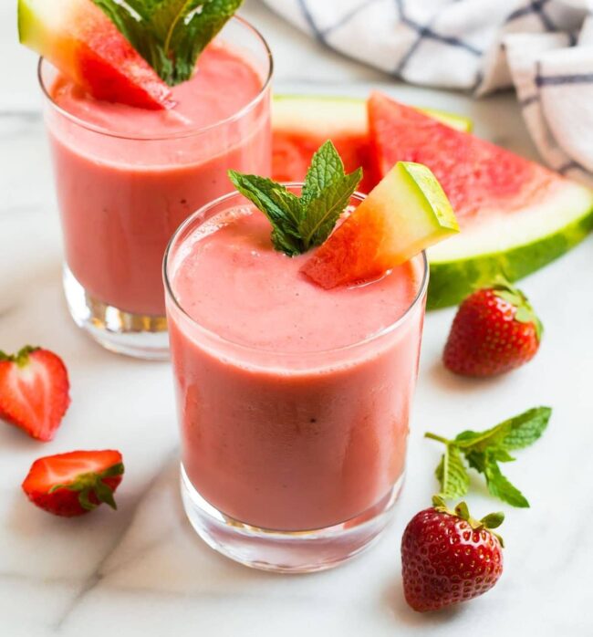 Watermelon Mint Smoothie