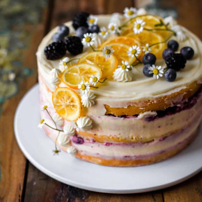 Lemon Blueberry Cake