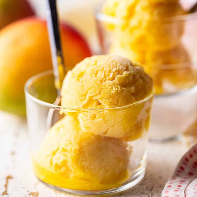 Mango Sorbet Refresh