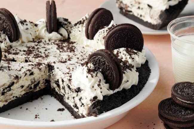 No-Bake Oreo Pie