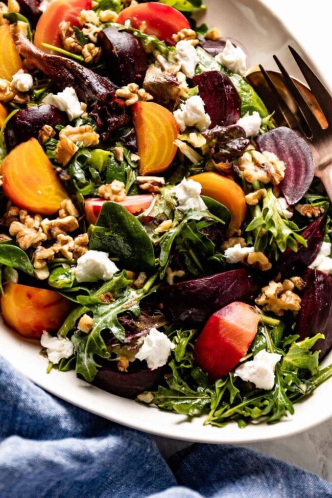 Beet and Goat Cheese Salad