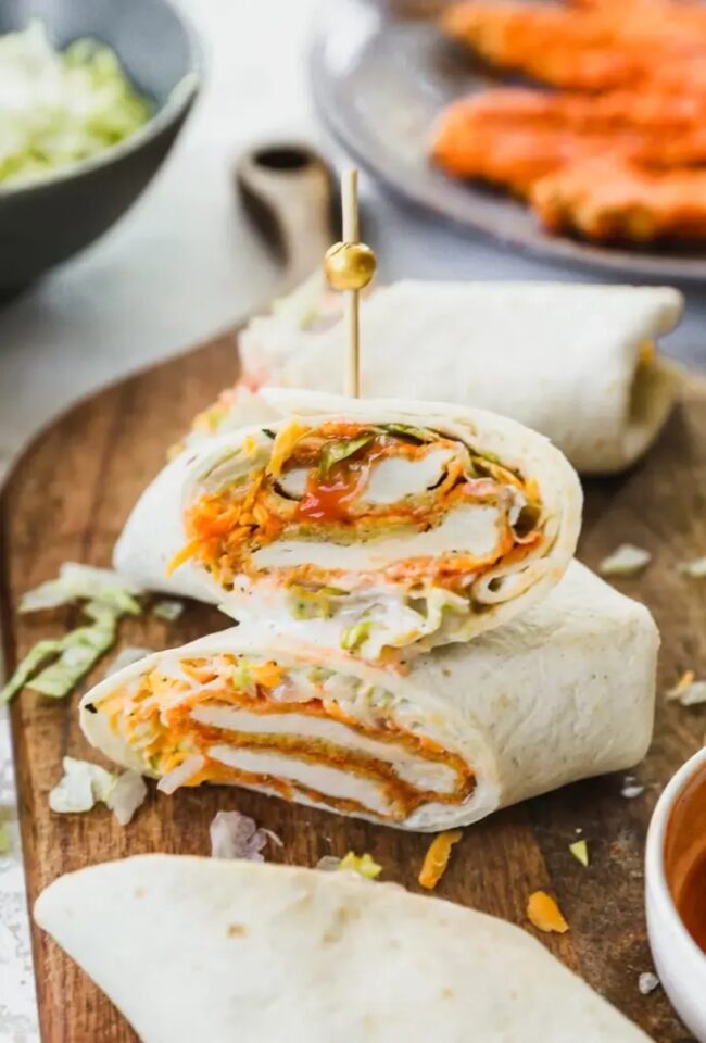 Buffalo Chicken Wraps