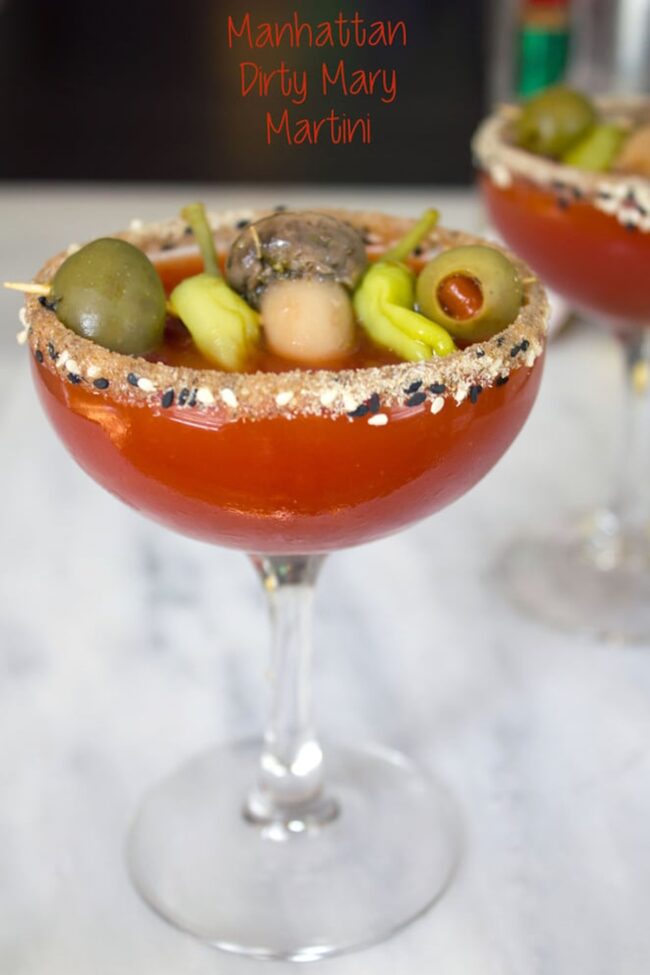 Bloody Mary Martini