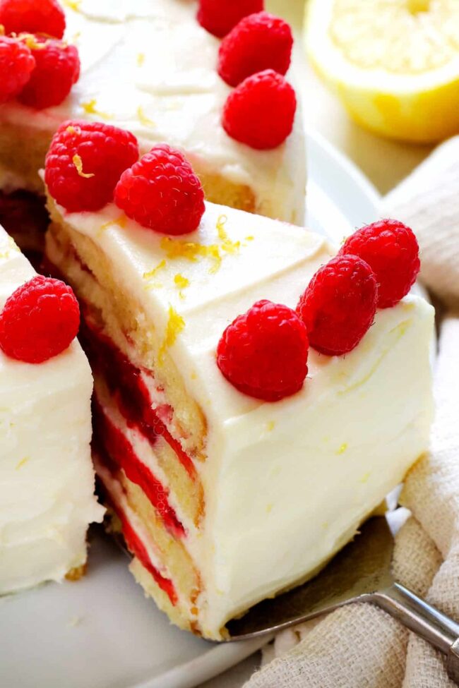 Raspberry Lemon Cake