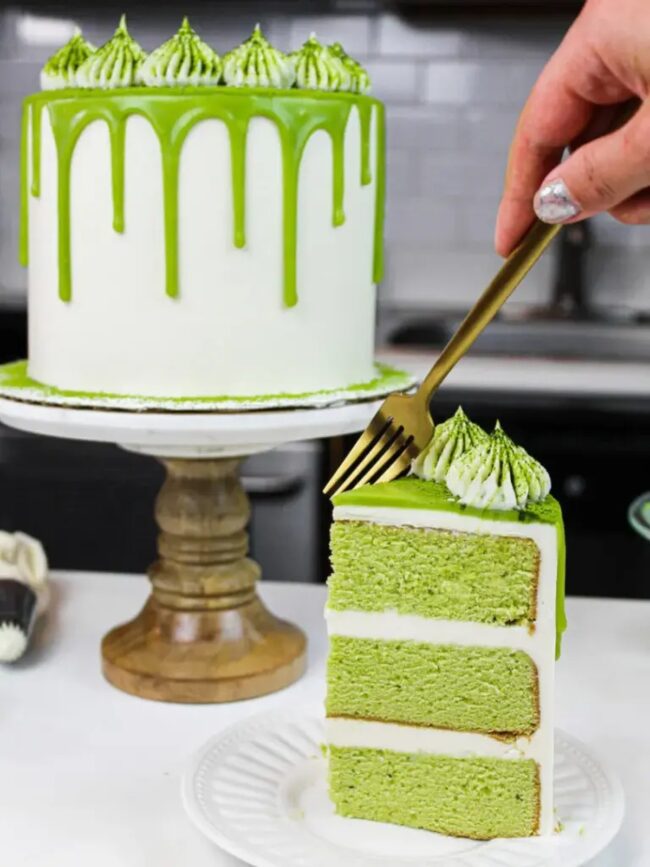 Matcha Green Tea Cake