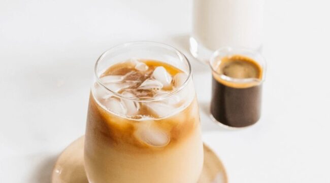 Vanilla Almond Iced Coffee