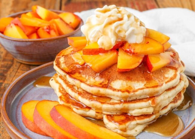 Peach Pancakes