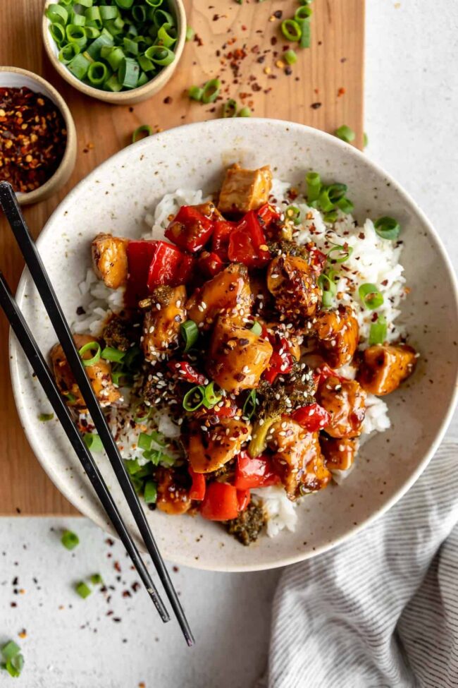 Teriyaki Chicken Bowls