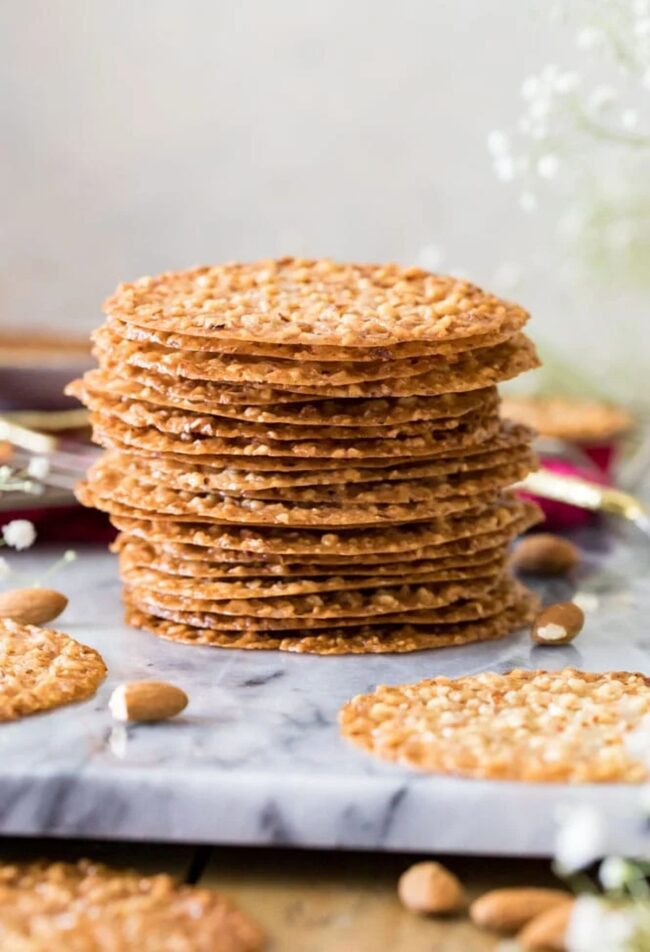 Irish Lace Cookies