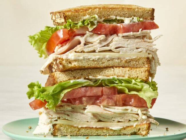 Turkey and Cheese Sandwich