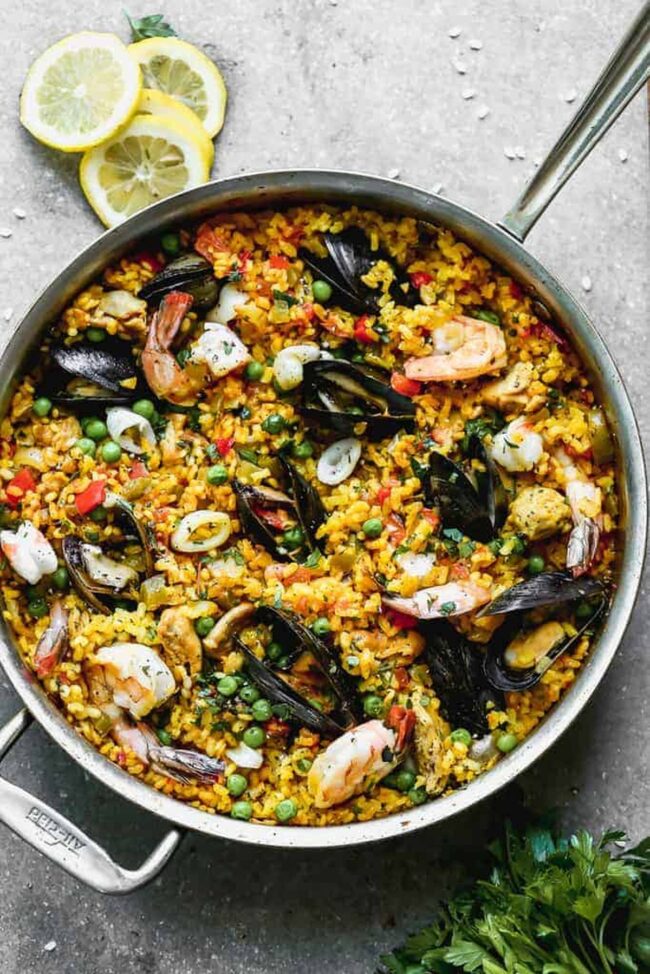 Seafood Paella