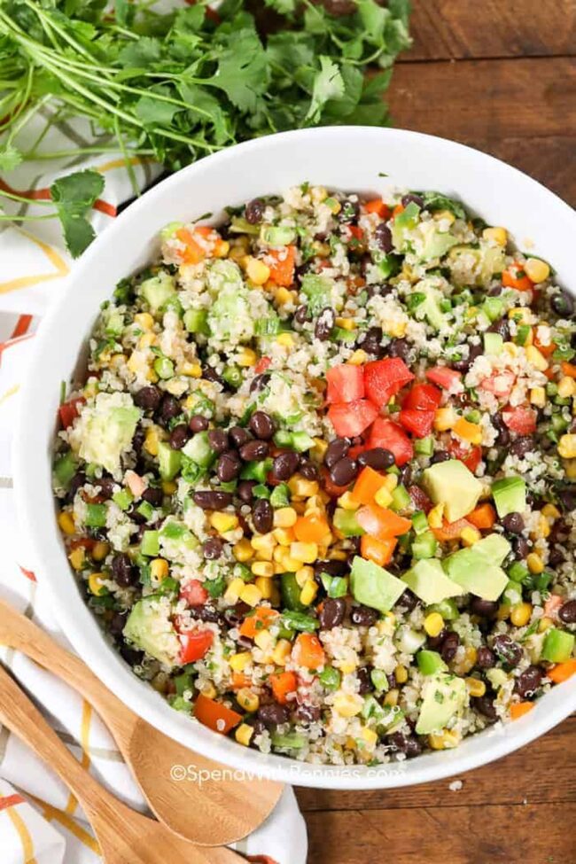 Quinoa Salad with Black Beans