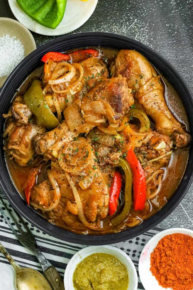 Poulet en Sauce (Chicken in Sauce)