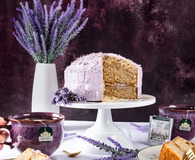 Earl Grey Lavender Cake