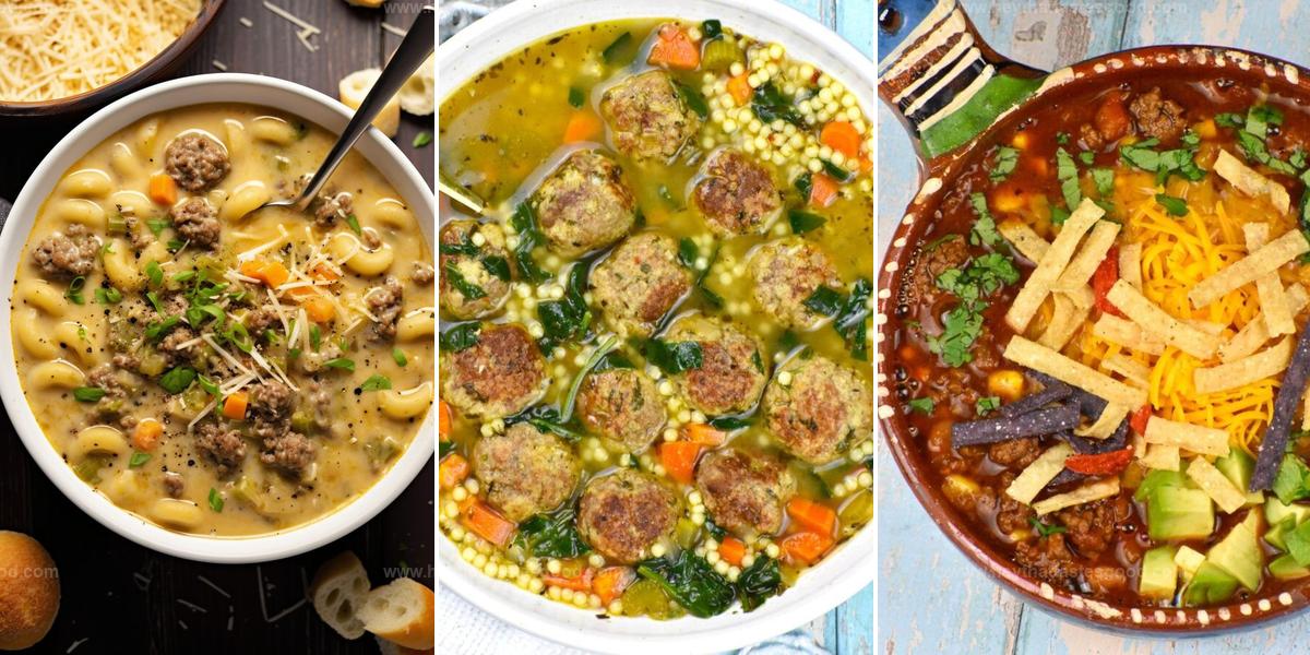 Top Hamburger Soup Recipes