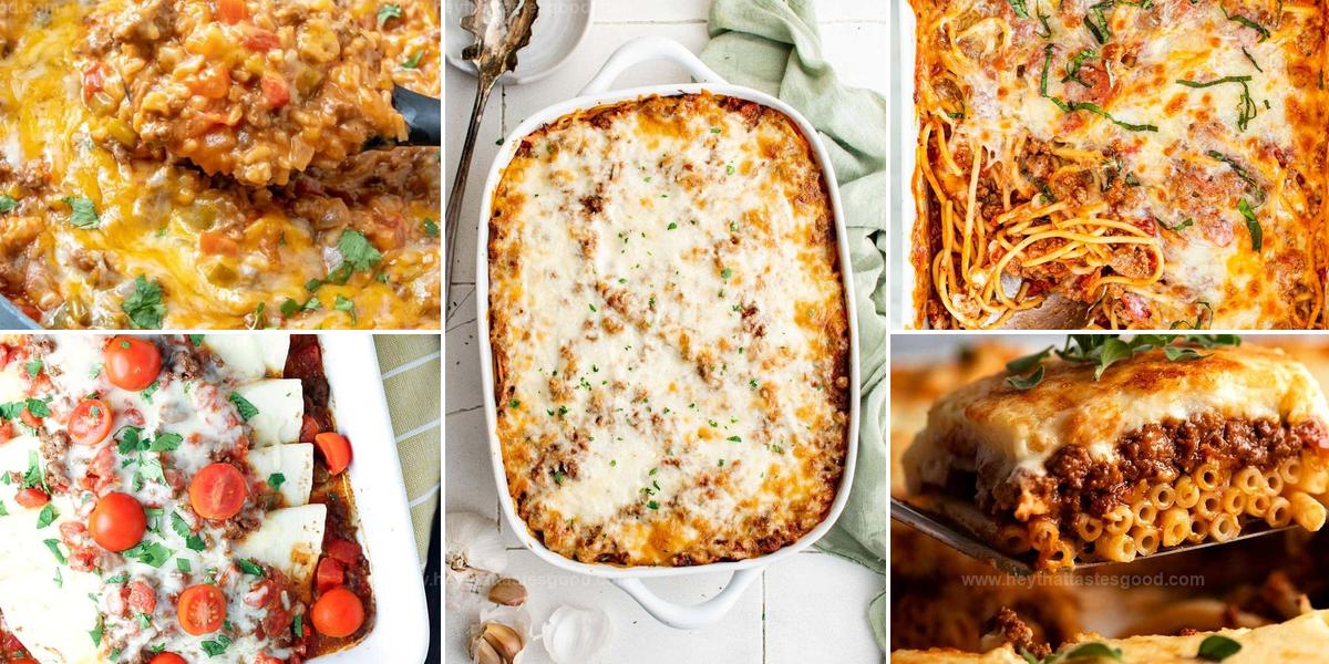 Best Ground Beef Casseroles