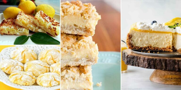 Top Lemon Desserts