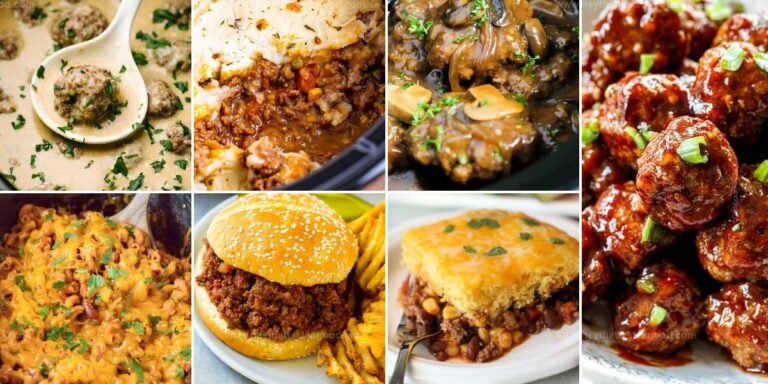 Best Crockpot Ground Beef Recipes