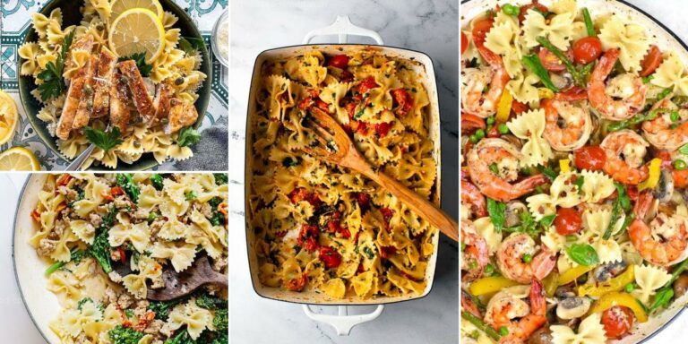 Top Bowtie Pasta Recipes