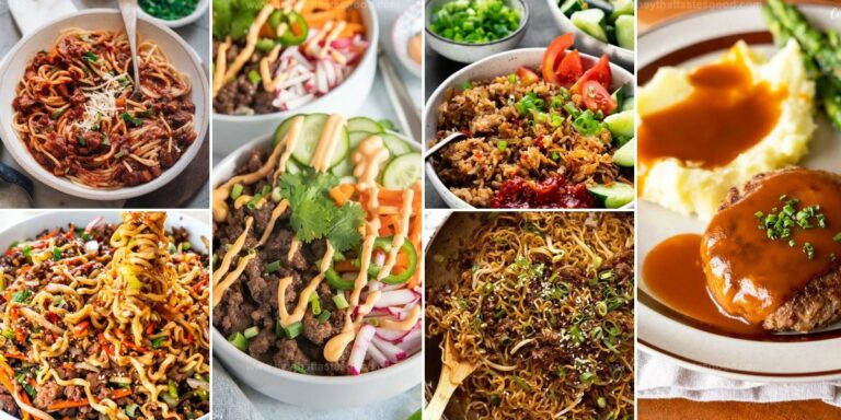 Top Asian Ground Beef Recipes