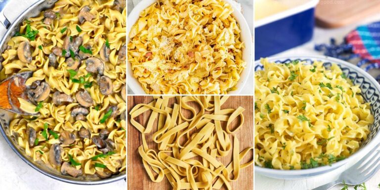 Top Egg Noodle Recipes