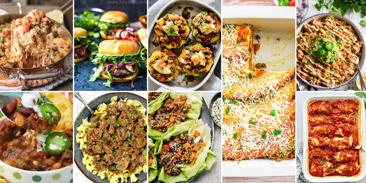 Top Healthy Ground Beef Recipes