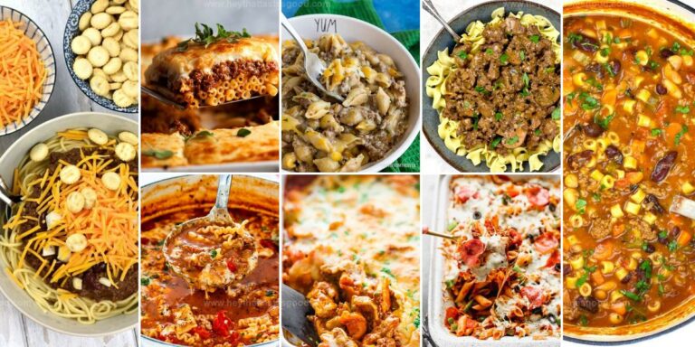 Best Ground Beef Pasta Recipes