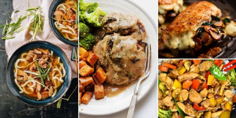 Top Chicken and Mushroom Recipes