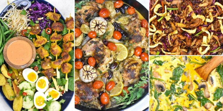 Top Chicken and Vegetable Recipes